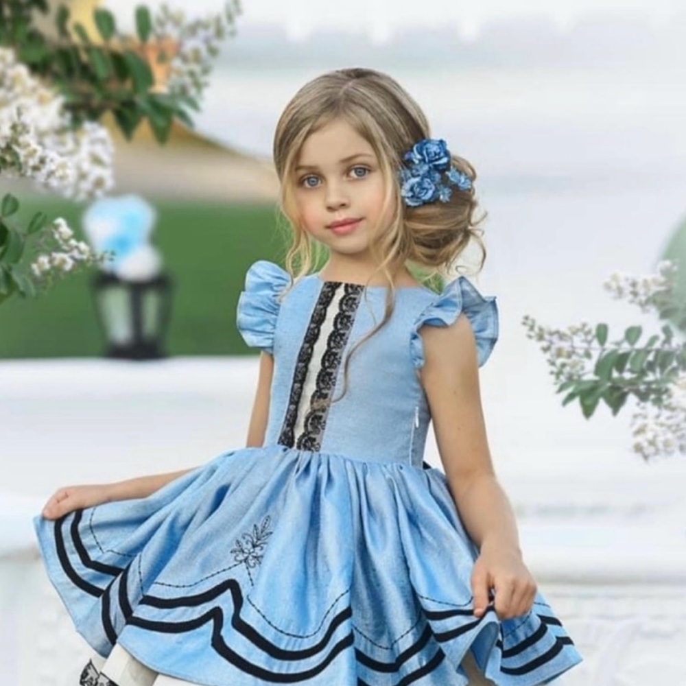 Dollcake Blue Gleam Dress size 6Y